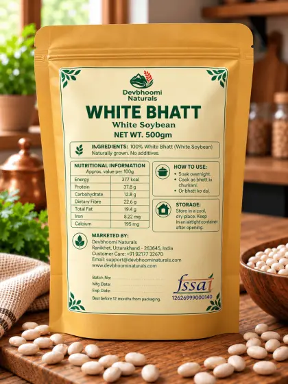 Pahadi Bhatt (White) — alternate view
