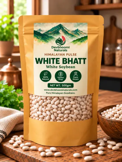 Pahadi Bhatt (White)