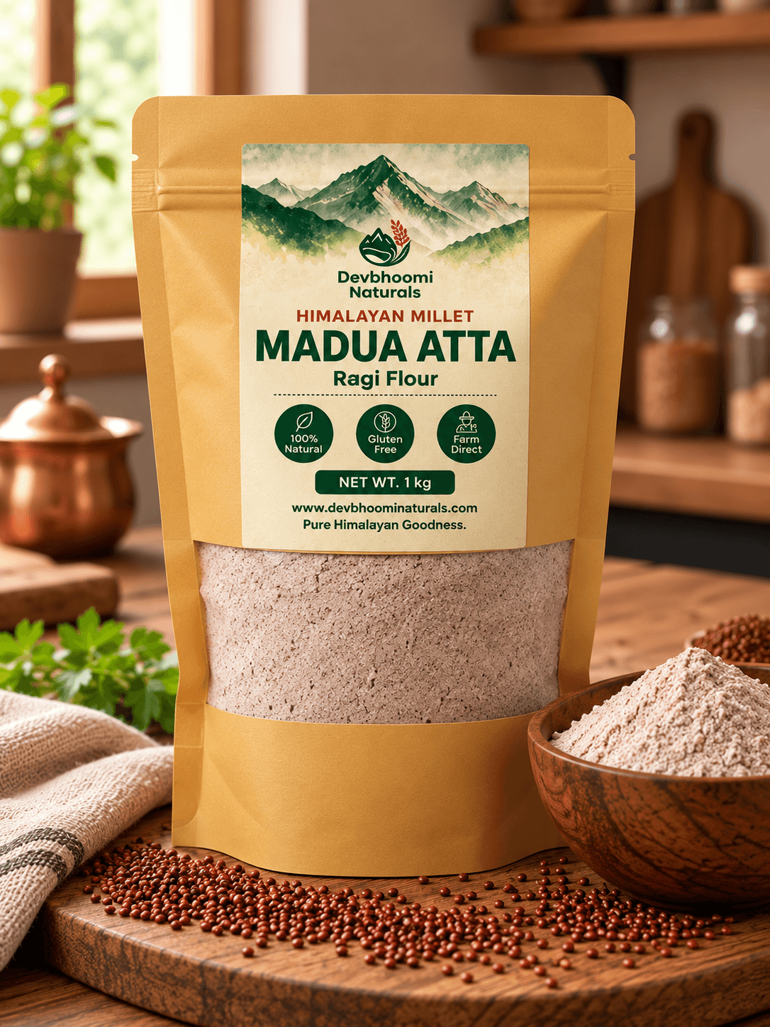 Ragi Flour (madua)